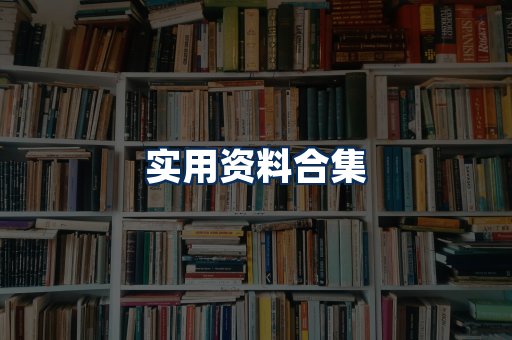 实用PDF资料展示